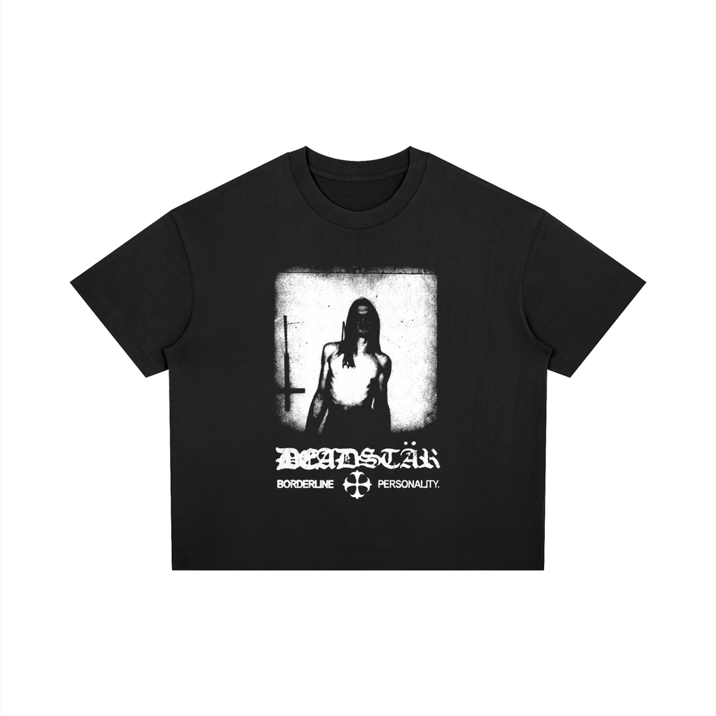 Upside-down cross tee