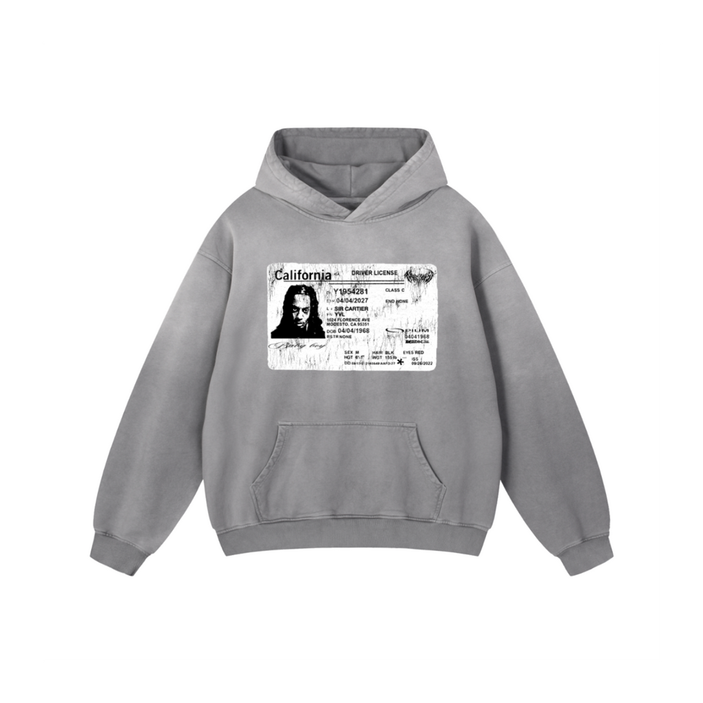 Washed Carti Id Hoodie