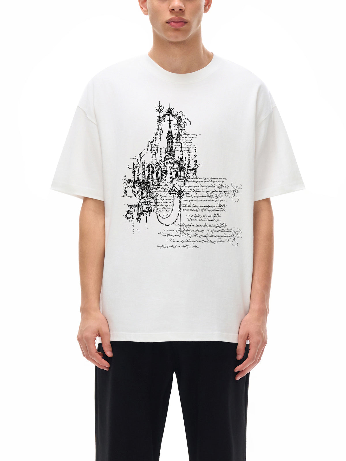 SAINT SCRIPT T-SHIRT